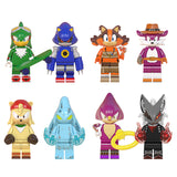 Sonic the Hedgehog Series 3 Minifigures - Custom Anime Brick Toy Set