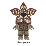 Demogorgon monster villain custom LEGO-compatible minifigure for Stranger Things brick dioramas.