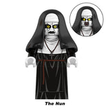 The Nun Valak demonic horror custom brick minifigure.