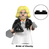 Tiffany Valentine Bride of Chucky custom horror brick minifigure.