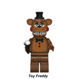 Toy Freddy FNAF brick minifigure custom toy series 9