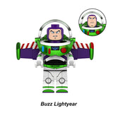 Buzz Lightyear Space Ranger variant custom Toy Story 5 inspired brick minifigure.