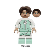 Samantha Eve Wilkins Atom Eve custom superhero brick minifigure.