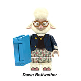 Zootopia brick minifigure custom toy featuring Dawn Bellwether