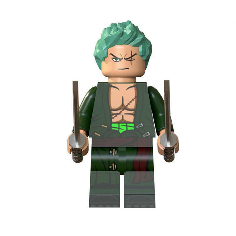 zoro_One_Piece_Brick_Minifigures_Custom_Set_Series_2