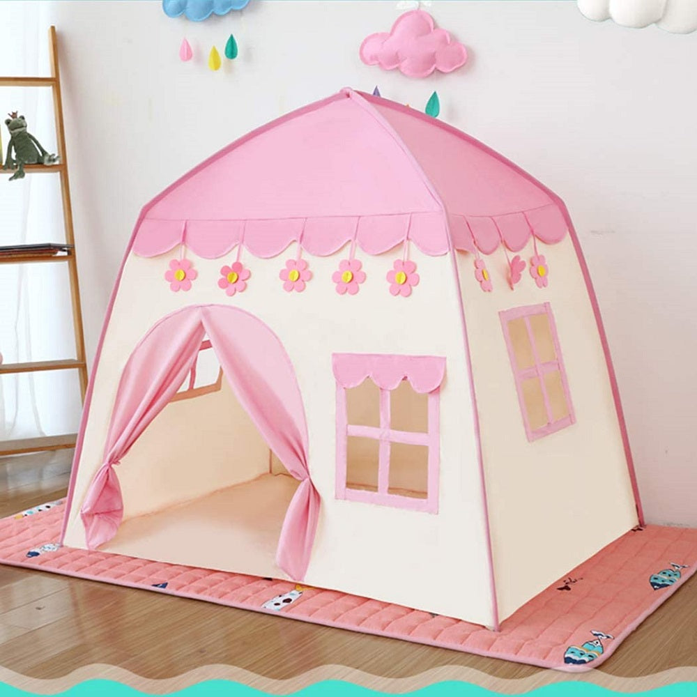 princess pop up tent Kids Play Tent Princess Playhouse Pink Castle Play Tent
