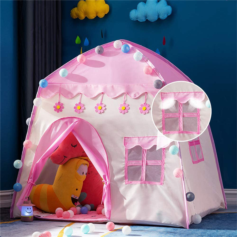 princess playhouse tent Kids Play Tent Princess Playhouse Pink Castle Play Tent